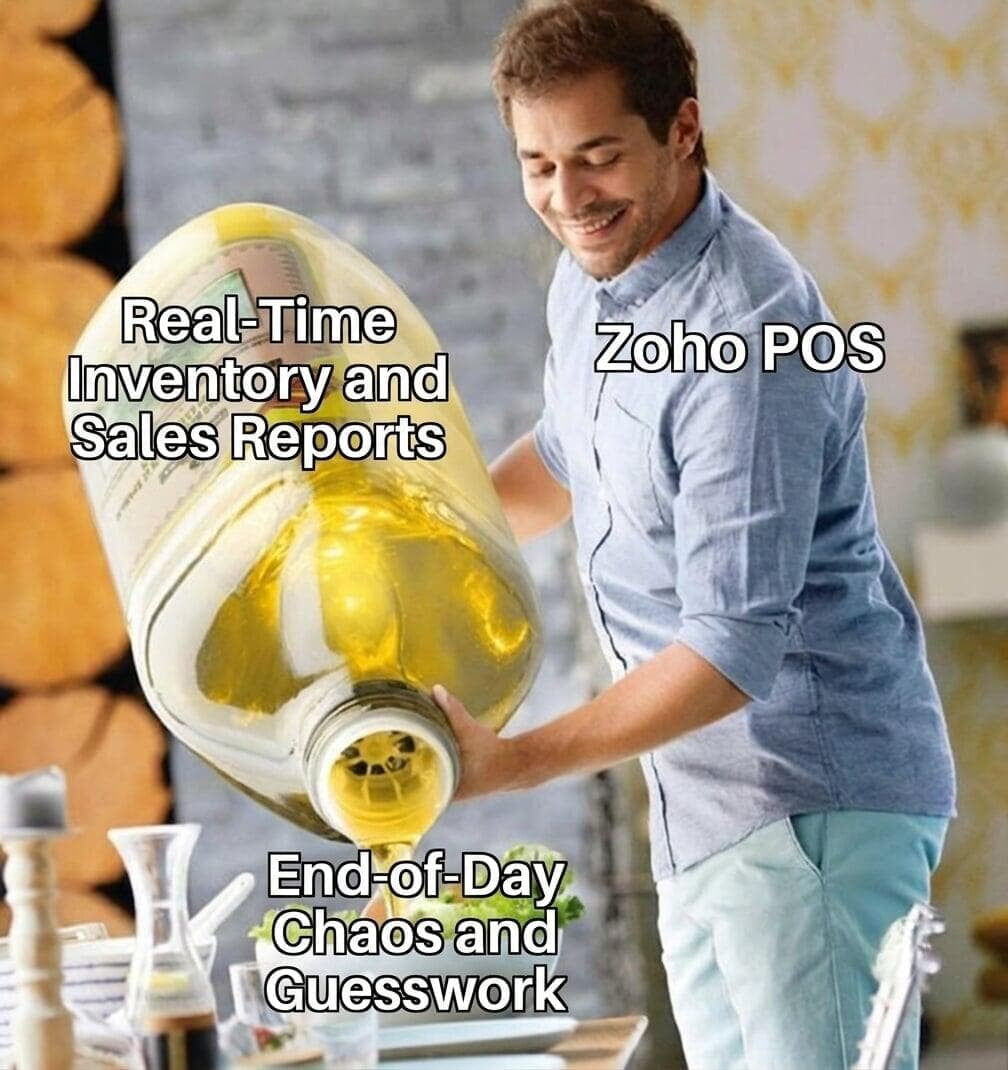 Zoho POS: Point of Sale With Inventory Tracking and Reporting